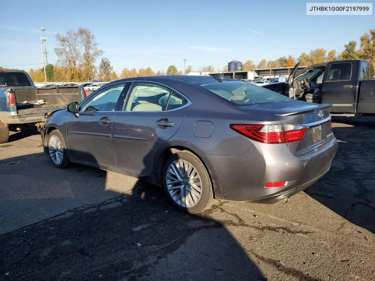 2015 Lexus Es 350 VIN: JTHBK1GG0F2197999 Lot: 79322054