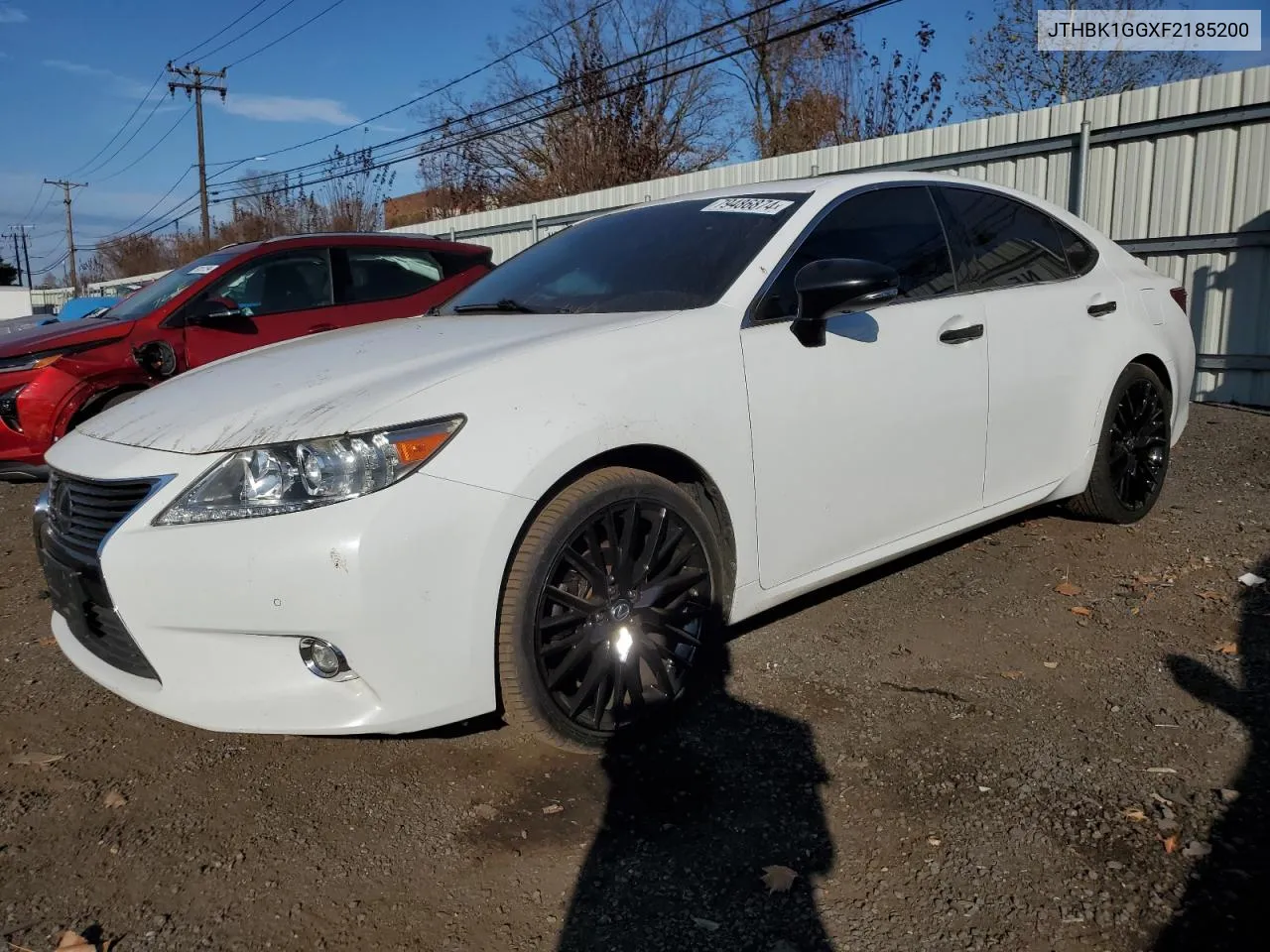 2015 Lexus Es 350 VIN: JTHBK1GGXF2185200 Lot: 79486874