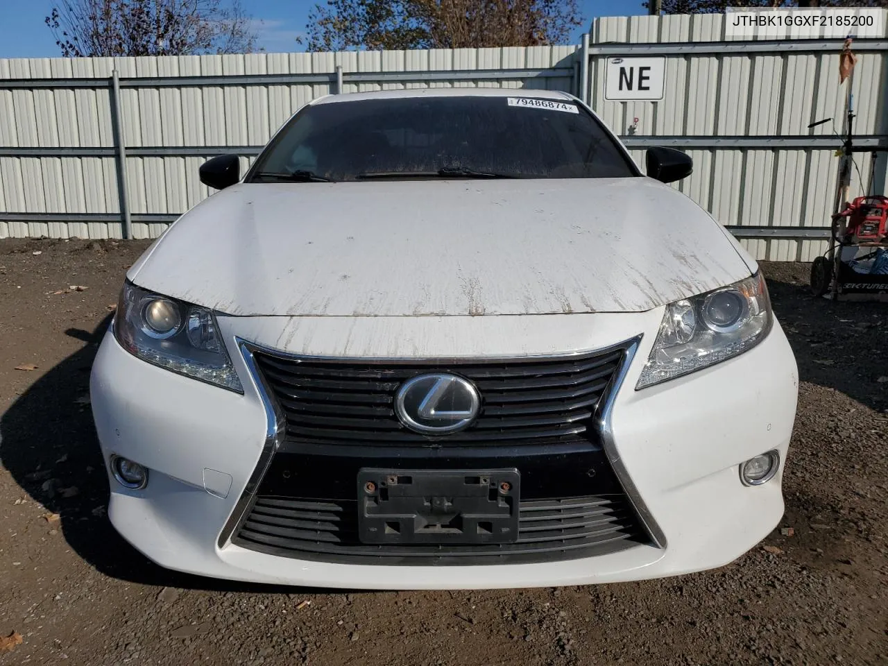 2015 Lexus Es 350 VIN: JTHBK1GGXF2185200 Lot: 79486874