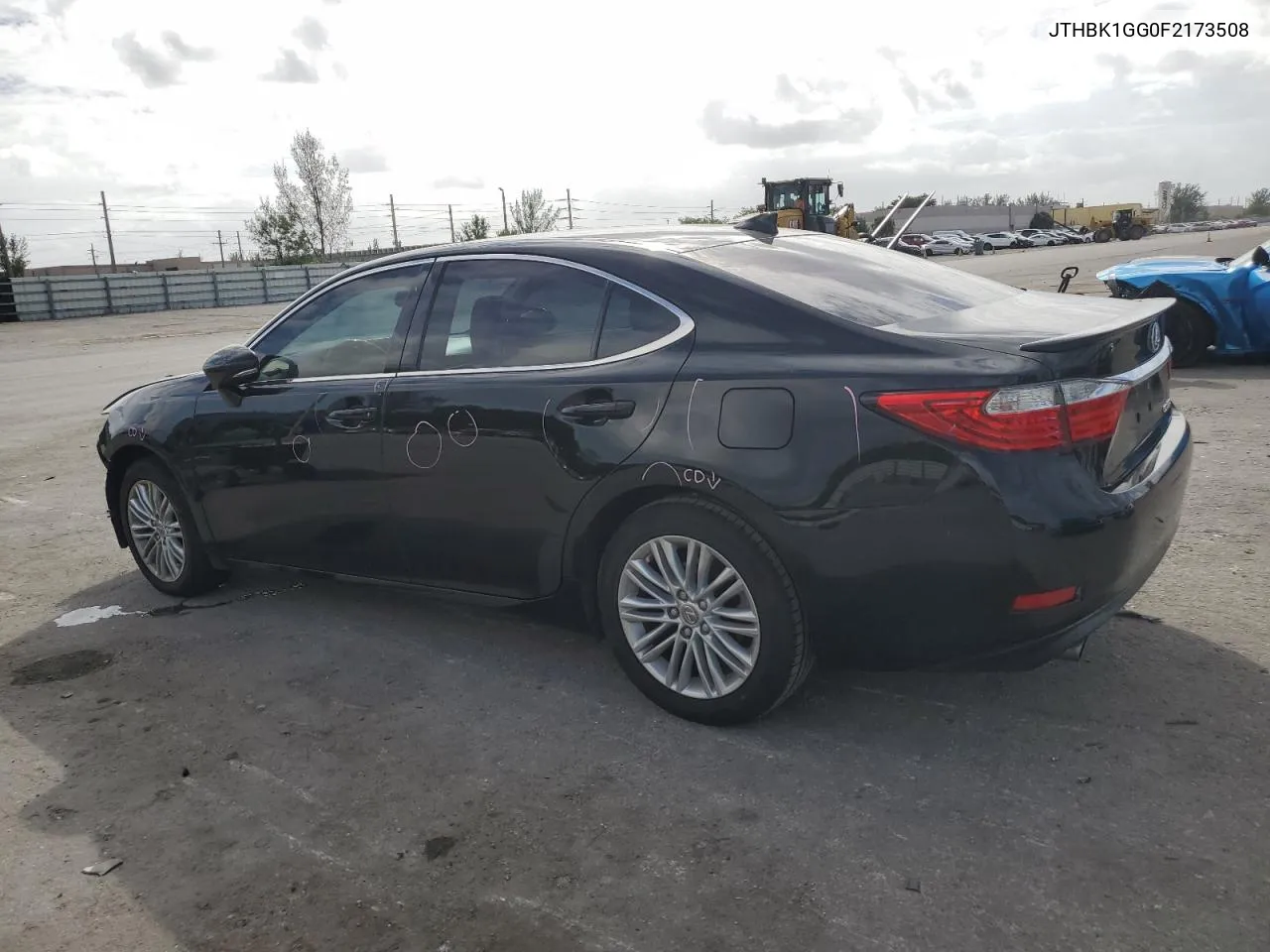 2015 Lexus Es 350 VIN: JTHBK1GG0F2173508 Lot: 80296984