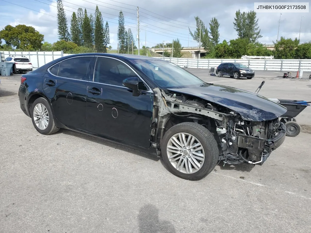 2015 Lexus Es 350 VIN: JTHBK1GG0F2173508 Lot: 80296984