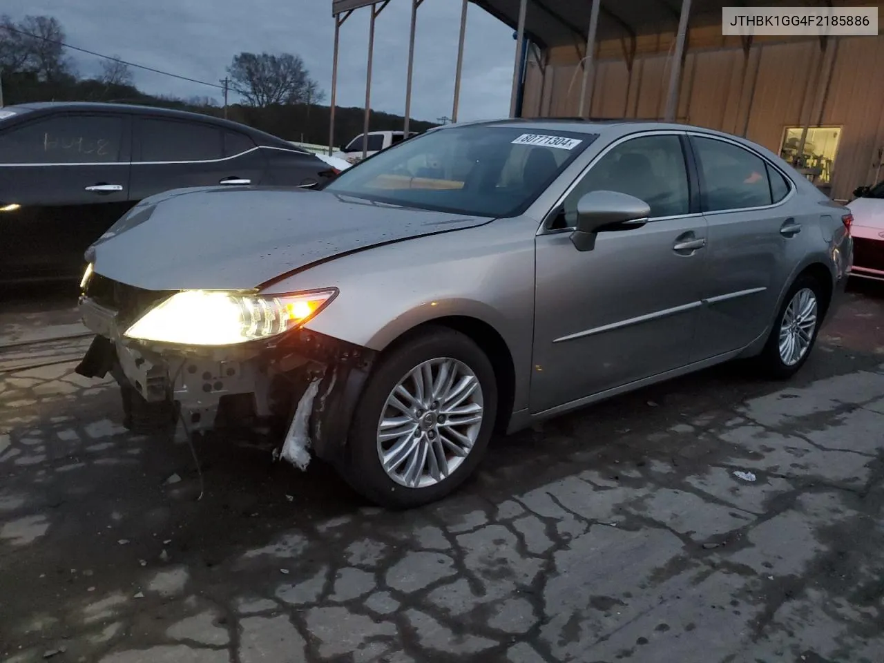 2015 Lexus Es 350 VIN: JTHBK1GG4F2185886 Lot: 80771304