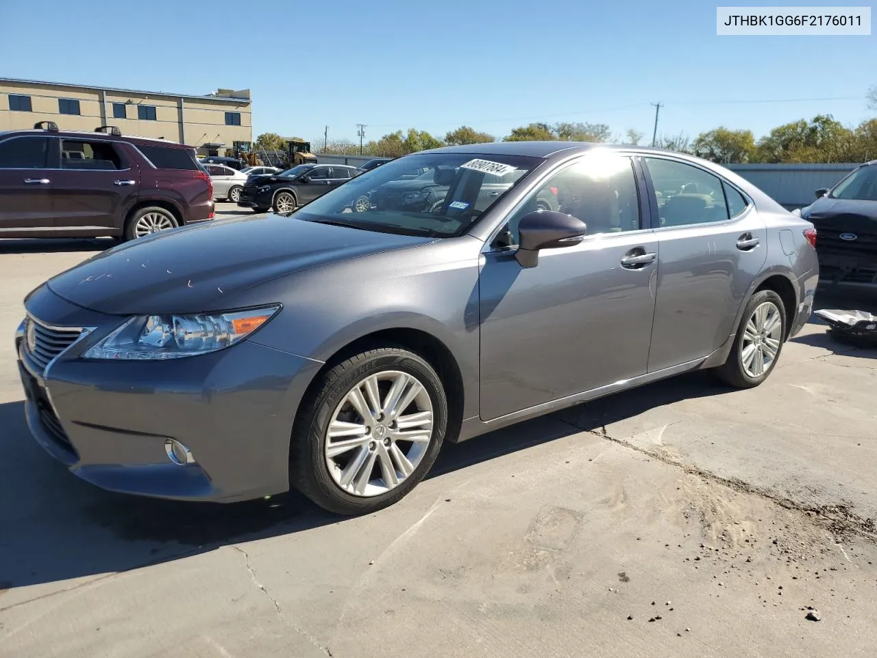 2015 Lexus Es 350 VIN: JTHBK1GG6F2176011 Lot: 80907684