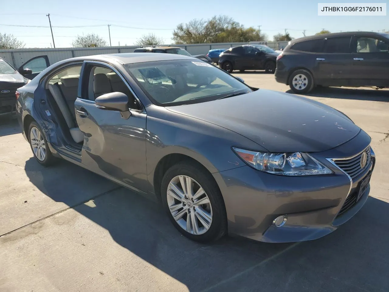 2015 Lexus Es 350 VIN: JTHBK1GG6F2176011 Lot: 80907684