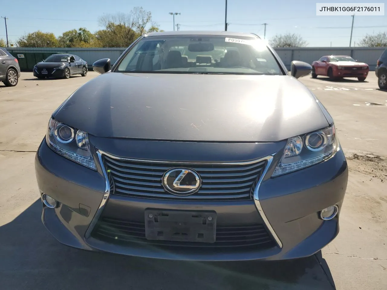 2015 Lexus Es 350 VIN: JTHBK1GG6F2176011 Lot: 80907684