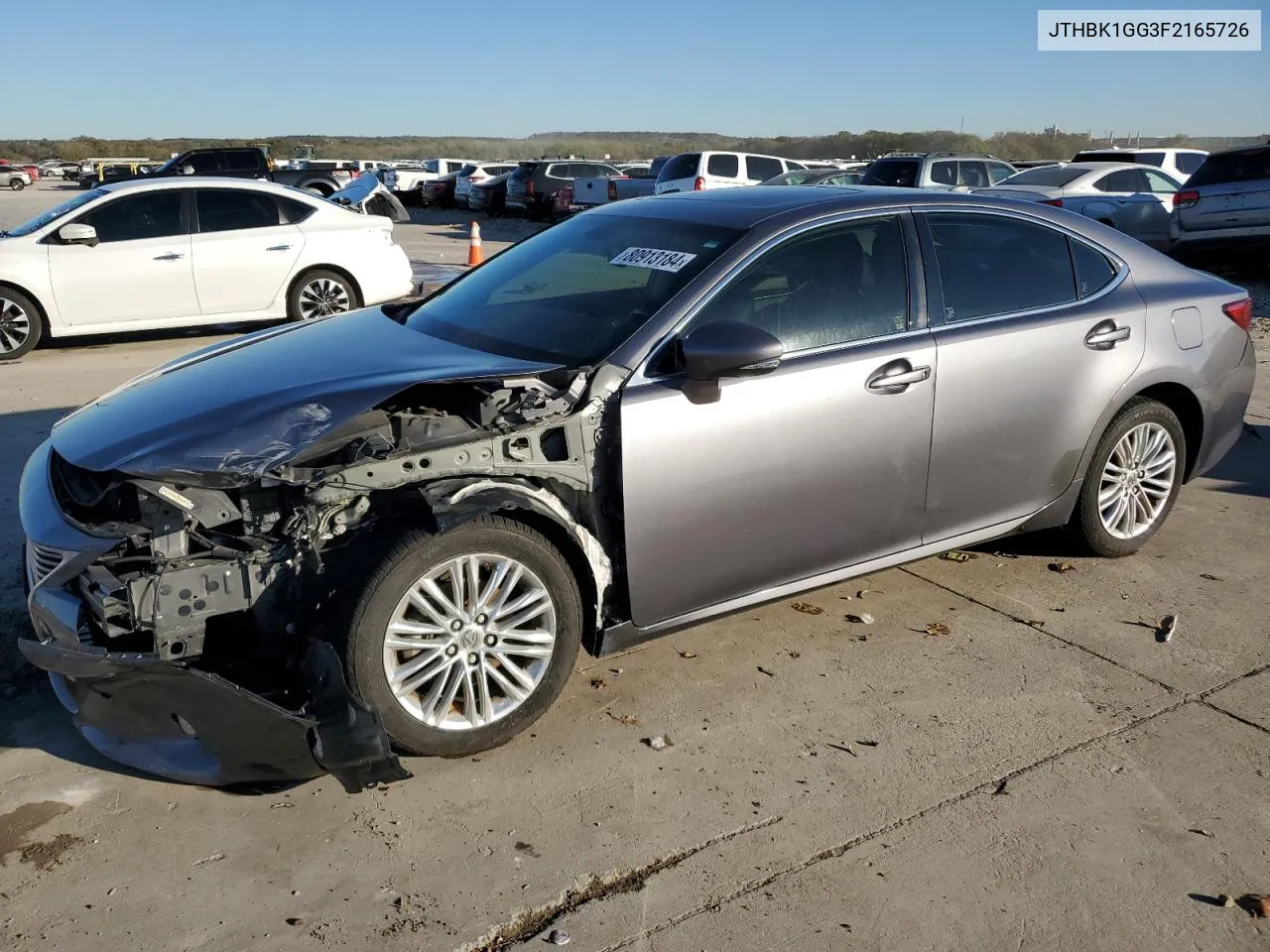 2015 Lexus Es 350 VIN: JTHBK1GG3F2165726 Lot: 80913184