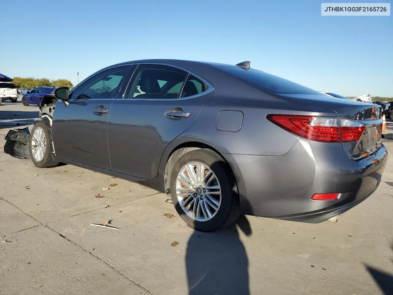 2015 Lexus Es 350 VIN: JTHBK1GG3F2165726 Lot: 80913184