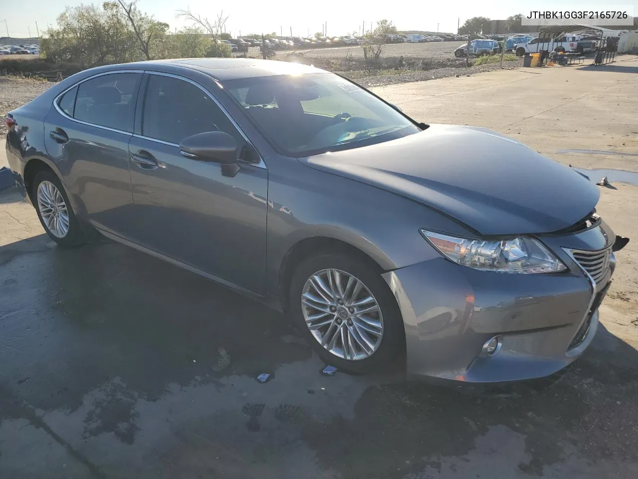 2015 Lexus Es 350 VIN: JTHBK1GG3F2165726 Lot: 80913184