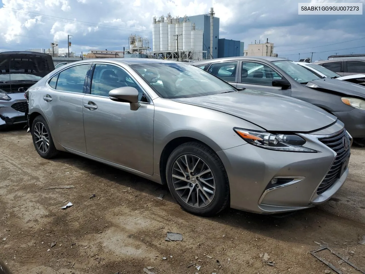 58ABK1GG9GU007273 2016 Lexus Es 350