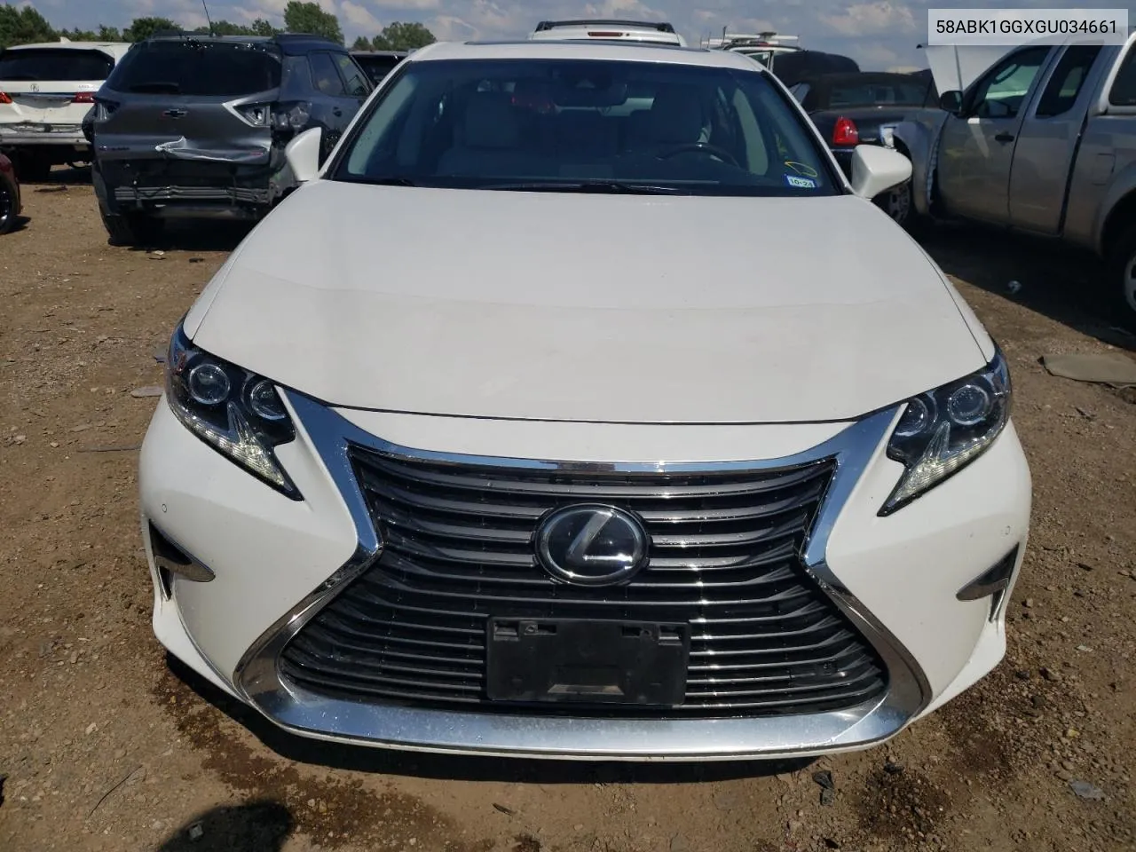 2016 Lexus Es 350 VIN: 58ABK1GGXGU034661 Lot: 59296154