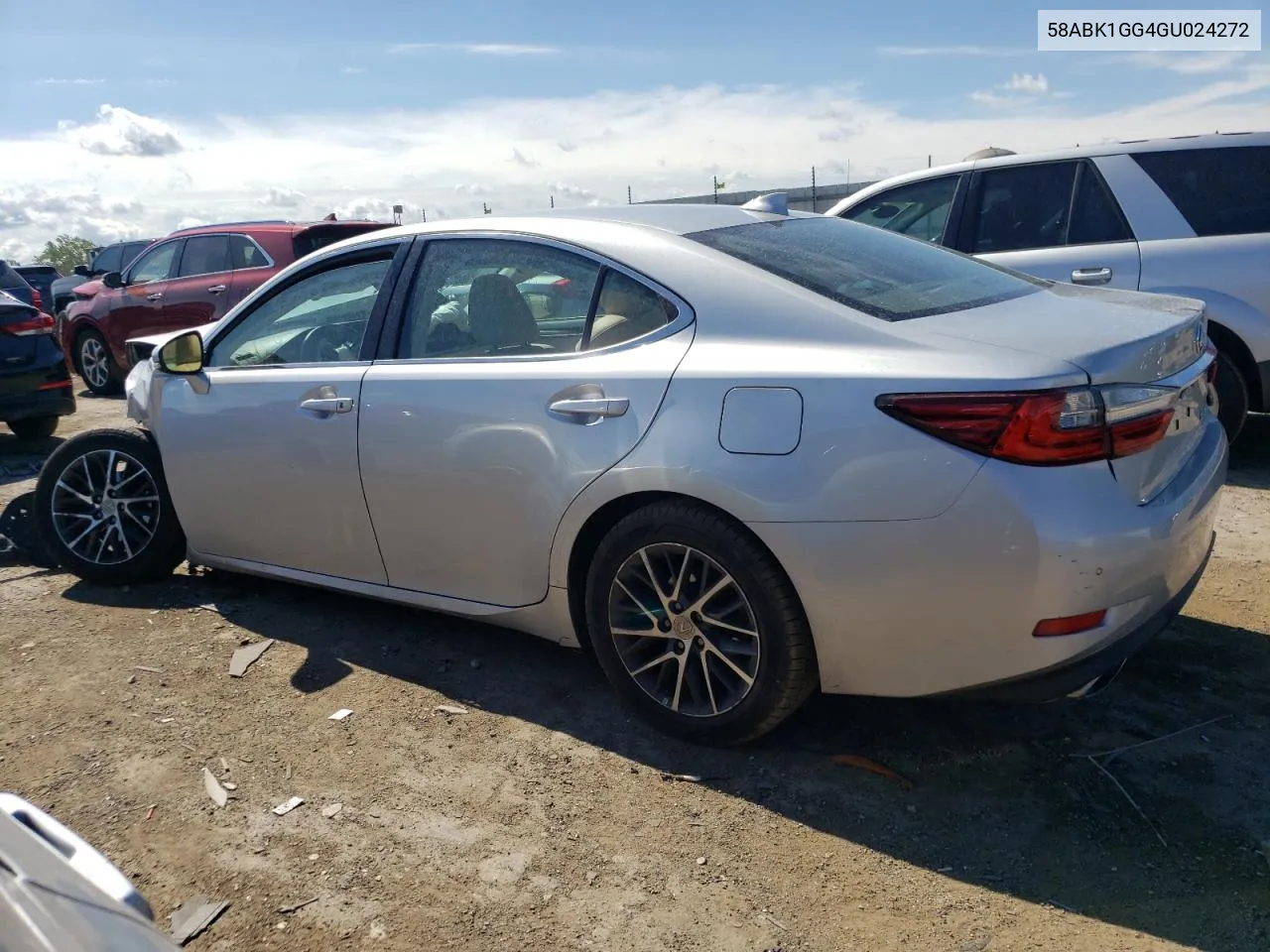 2016 Lexus Es 350 VIN: 58ABK1GG4GU024272 Lot: 61916674