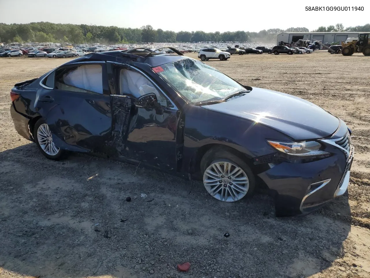 2016 Lexus Es 350 VIN: 58ABK1GG9GU011940 Lot: 62465474