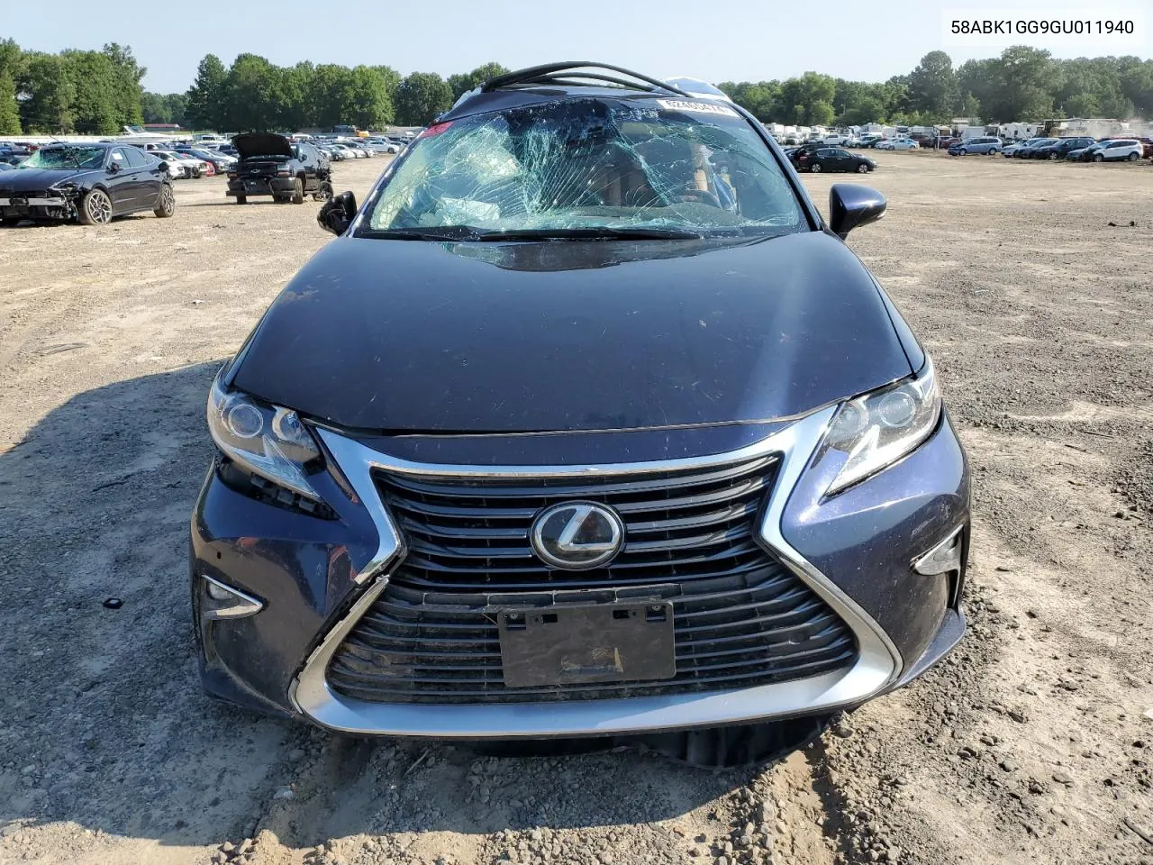 2016 Lexus Es 350 VIN: 58ABK1GG9GU011940 Lot: 62465474