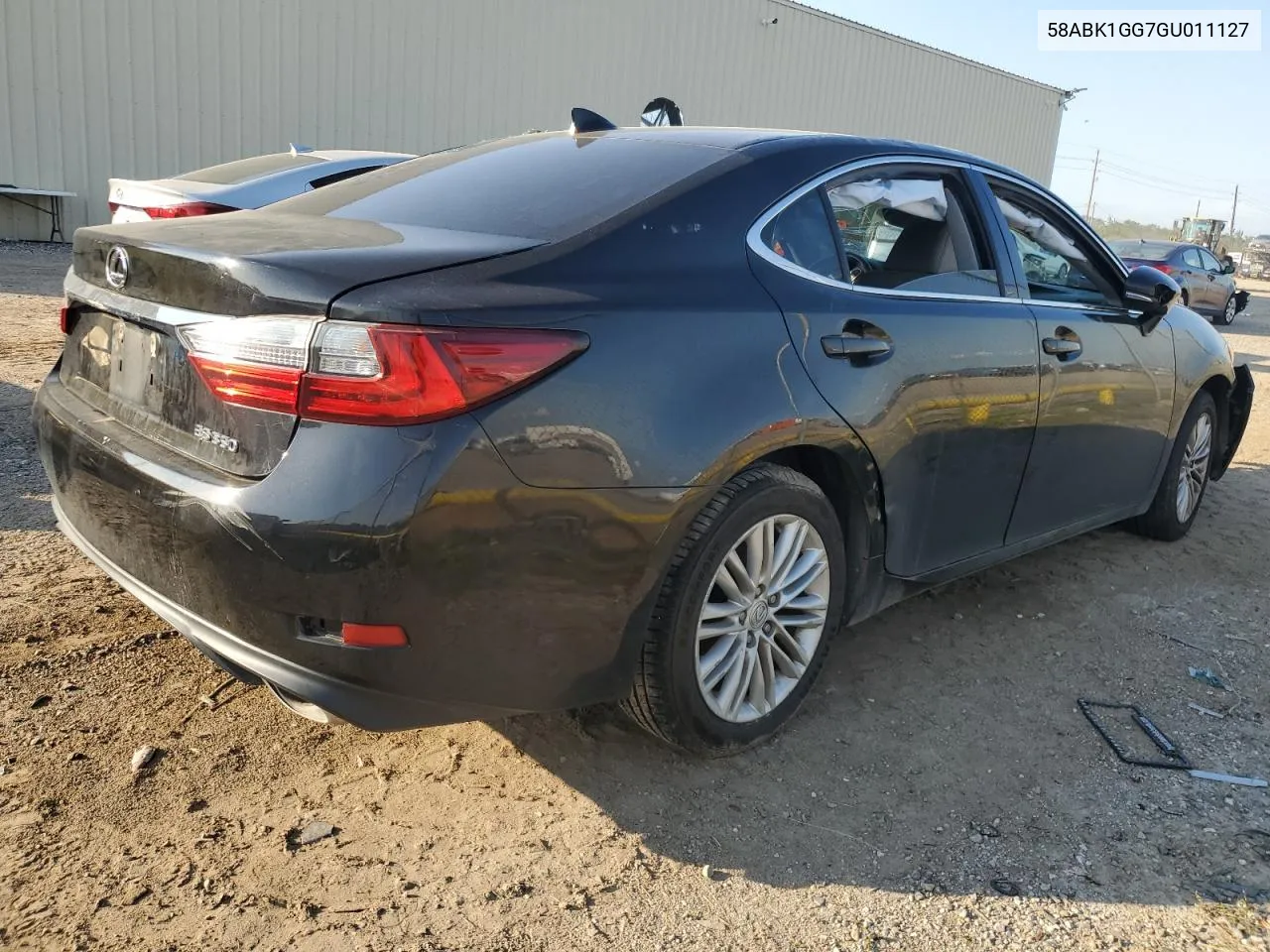 2016 Lexus Es 350 VIN: 58ABK1GG7GU011127 Lot: 63037424