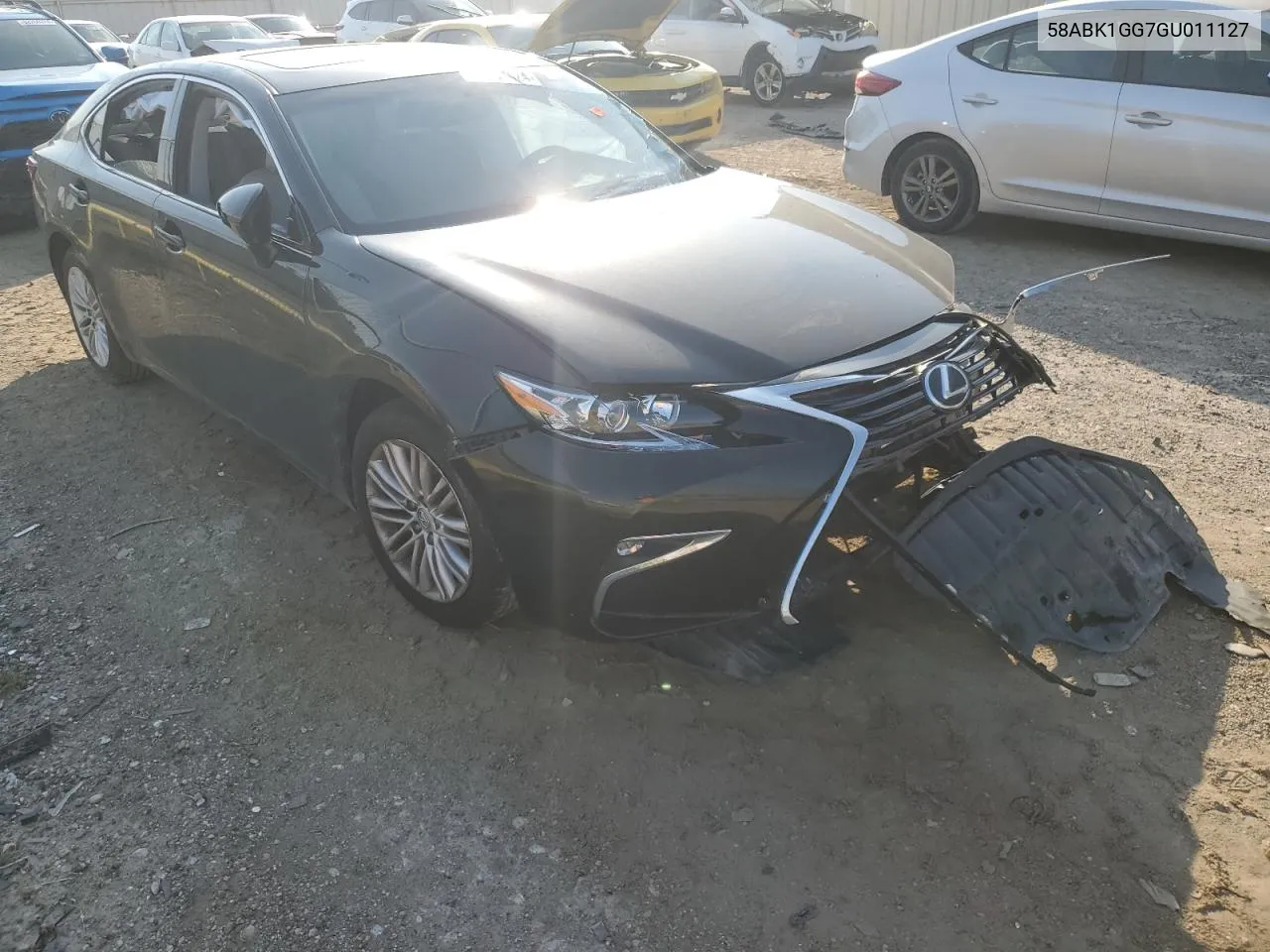 2016 Lexus Es 350 VIN: 58ABK1GG7GU011127 Lot: 63037424