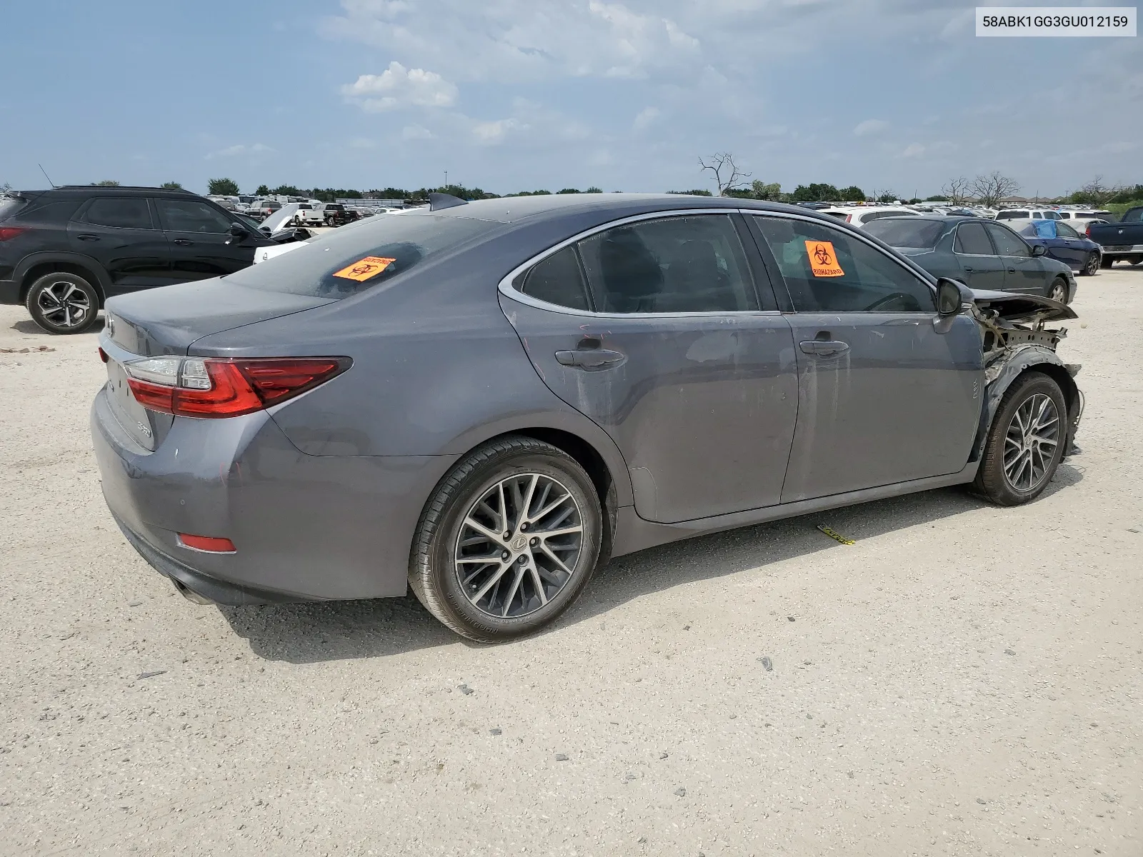 2016 Lexus Es 350 VIN: 58ABK1GG3GU012159 Lot: 68461524