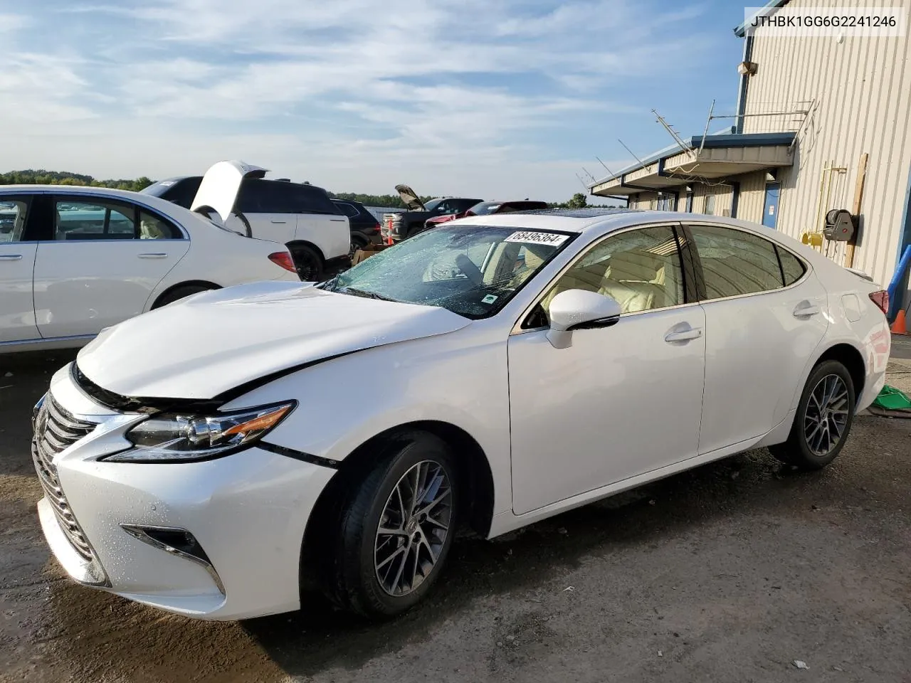 2016 Lexus Es 350 VIN: JTHBK1GG6G2241246 Lot: 68496364