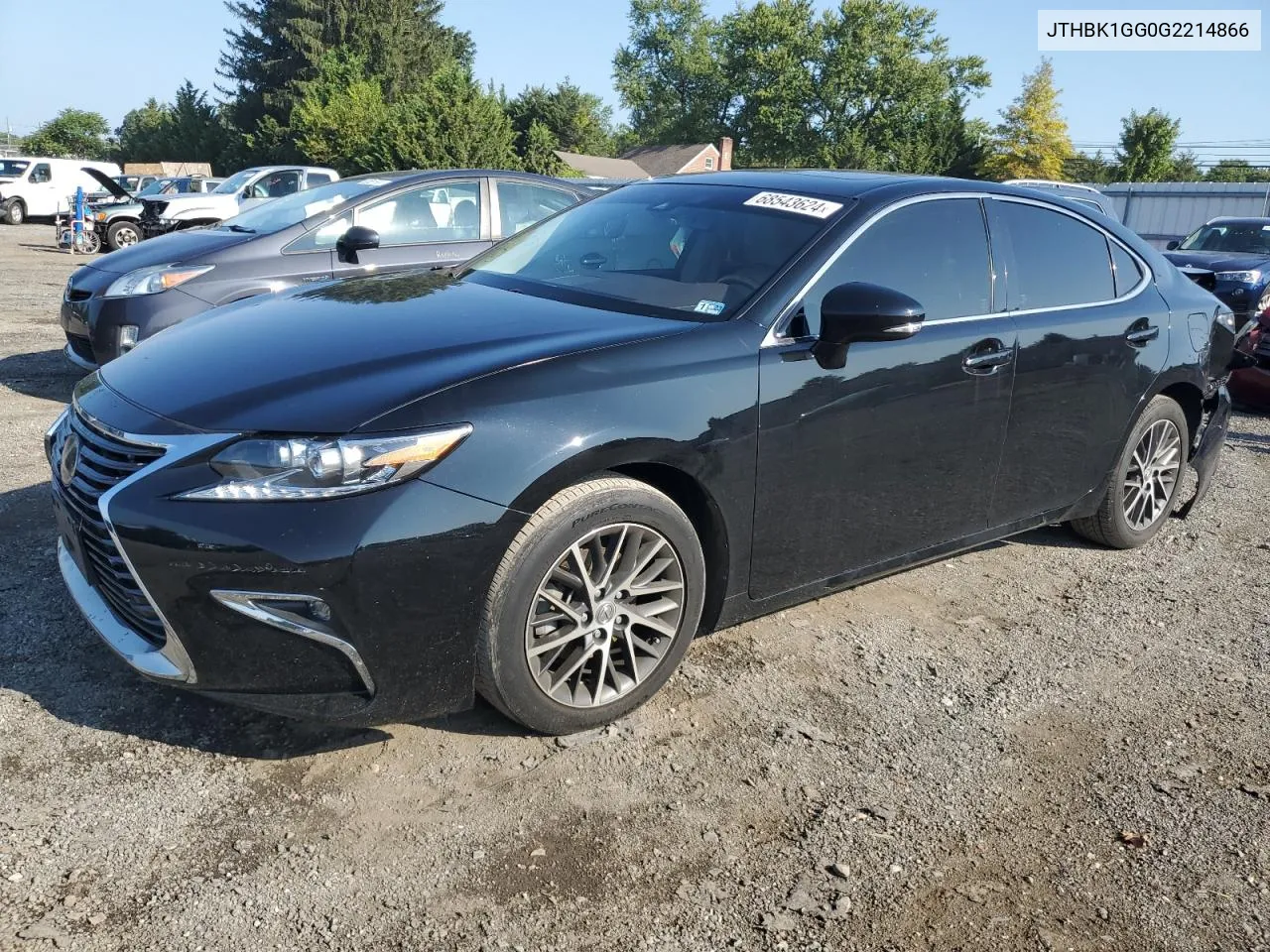 2016 Lexus Es 350 VIN: JTHBK1GG0G2214866 Lot: 68543624