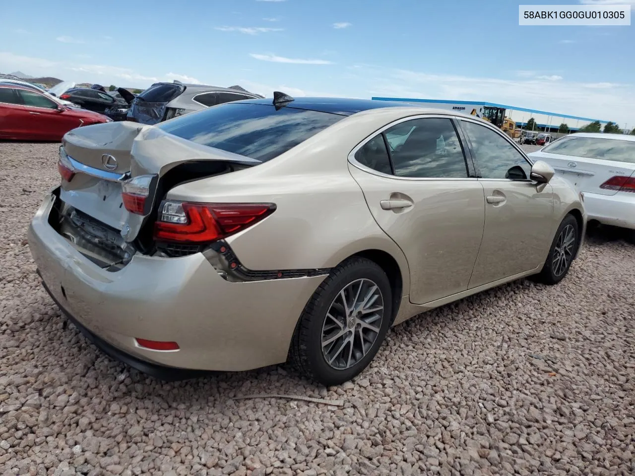 2016 Lexus Es 350 VIN: 58ABK1GG0GU010305 Lot: 69208884