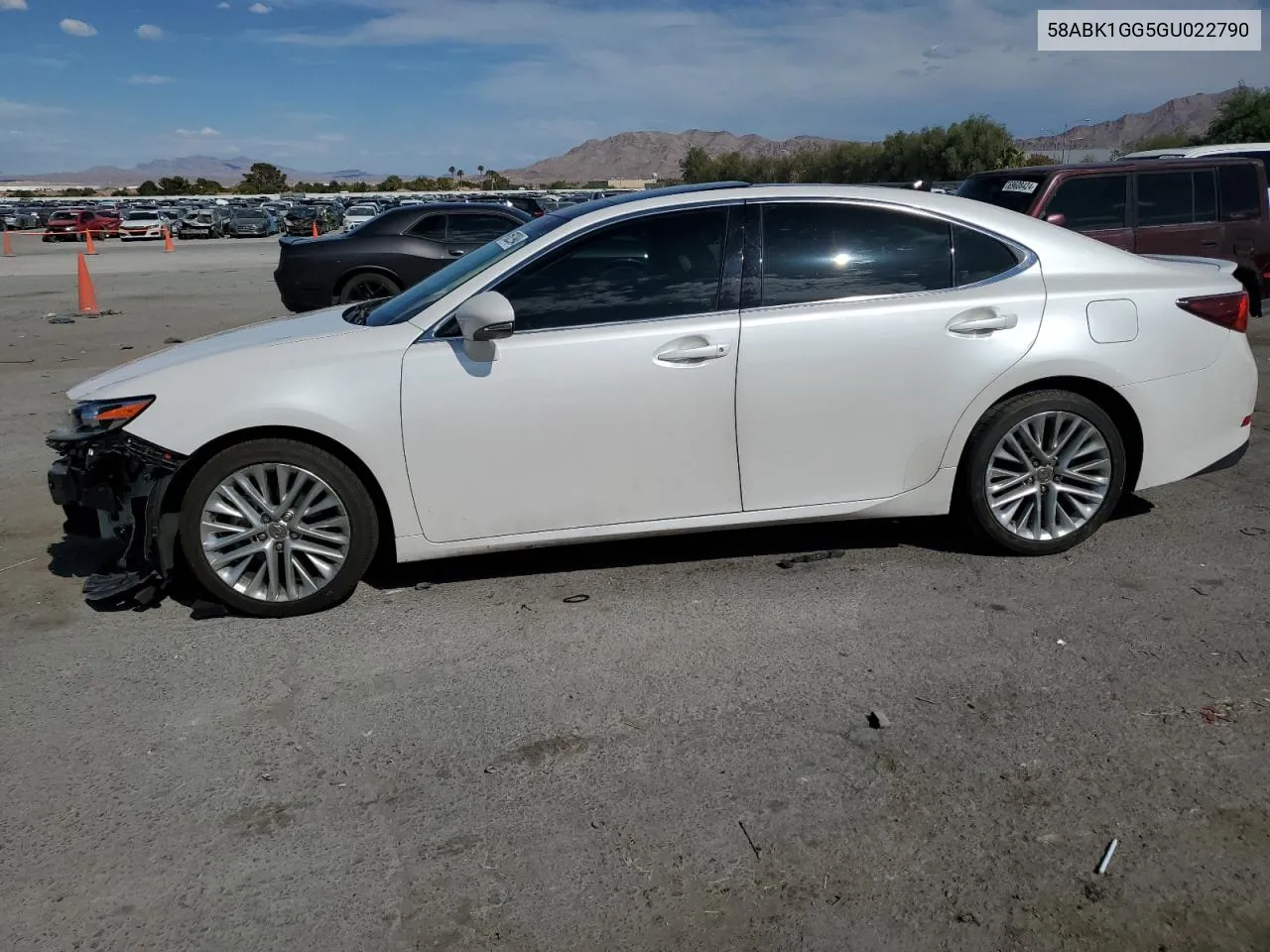 2016 Lexus Es 350 VIN: 58ABK1GG5GU022790 Lot: 69522994