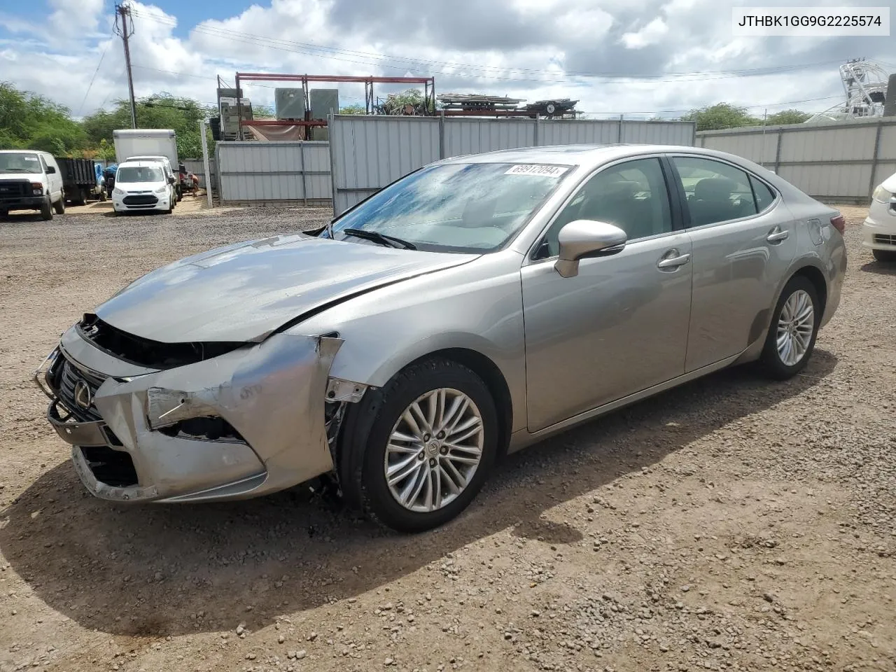 2016 Lexus Es 350 VIN: JTHBK1GG9G2225574 Lot: 69912094