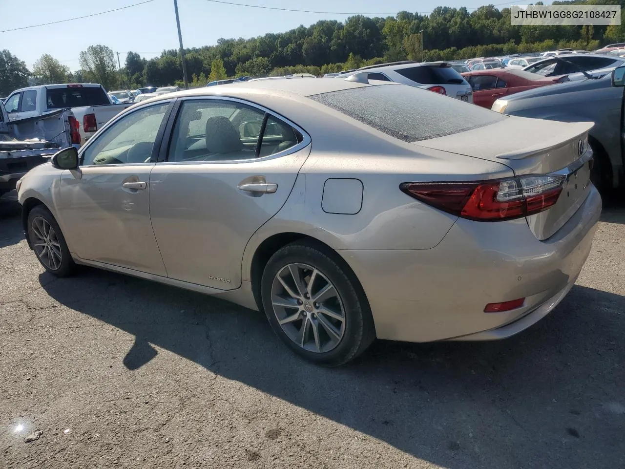 2016 Lexus Es 300H VIN: JTHBW1GG8G2108427 Lot: 70029994