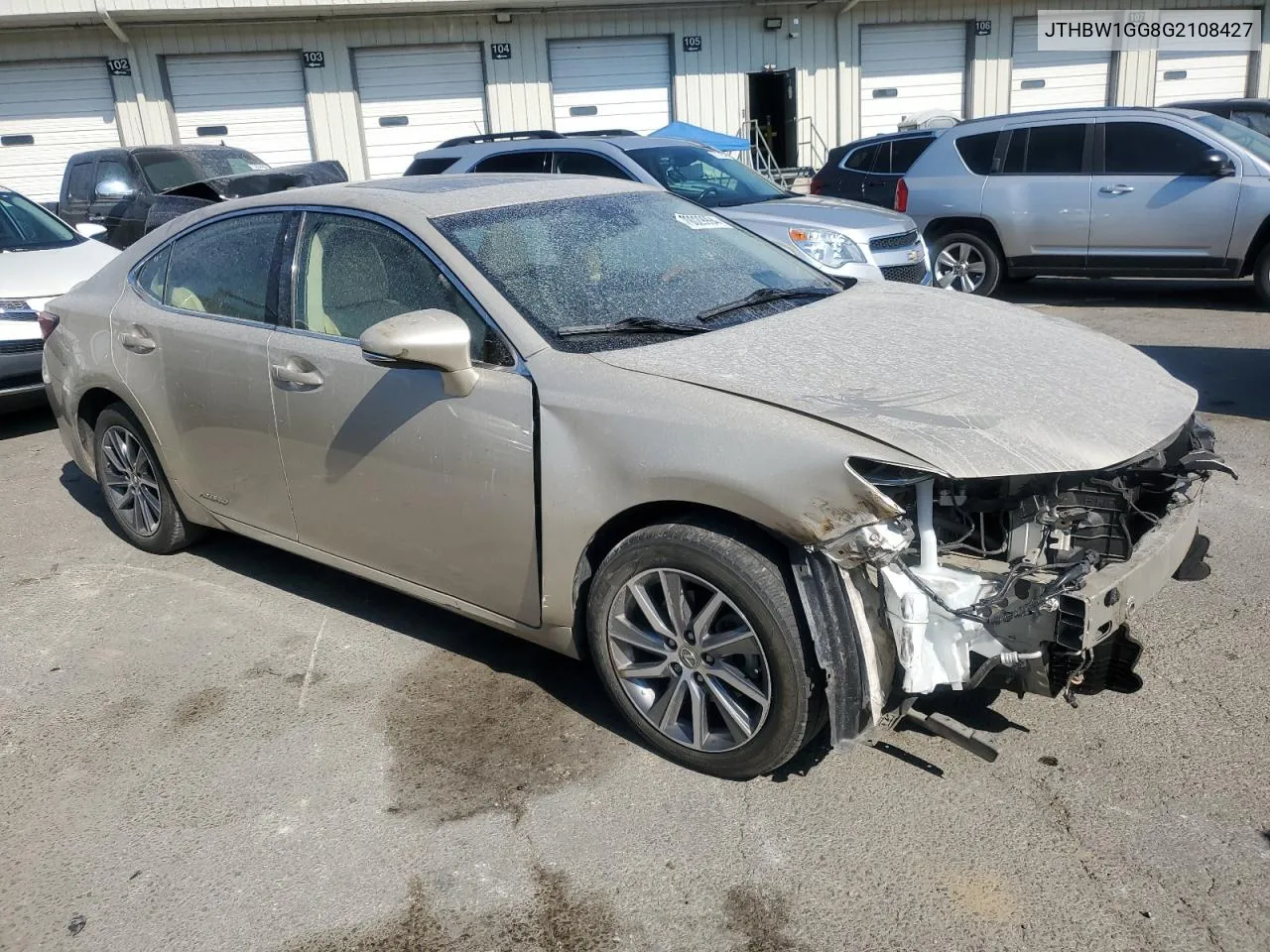 2016 Lexus Es 300H VIN: JTHBW1GG8G2108427 Lot: 70029994