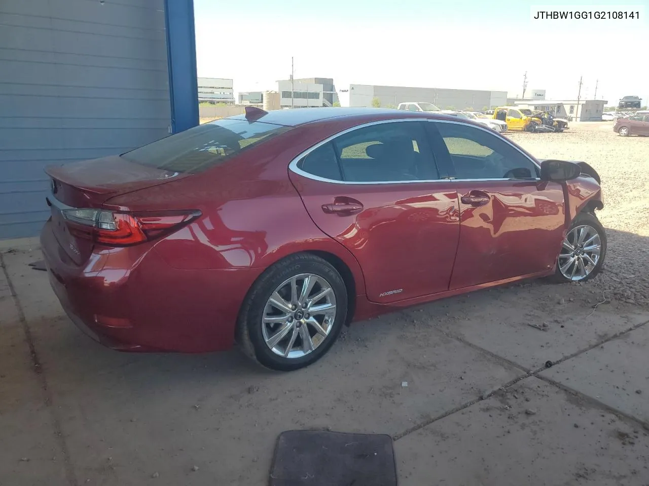 2016 Lexus Es 300H VIN: JTHBW1GG1G2108141 Lot: 70254814