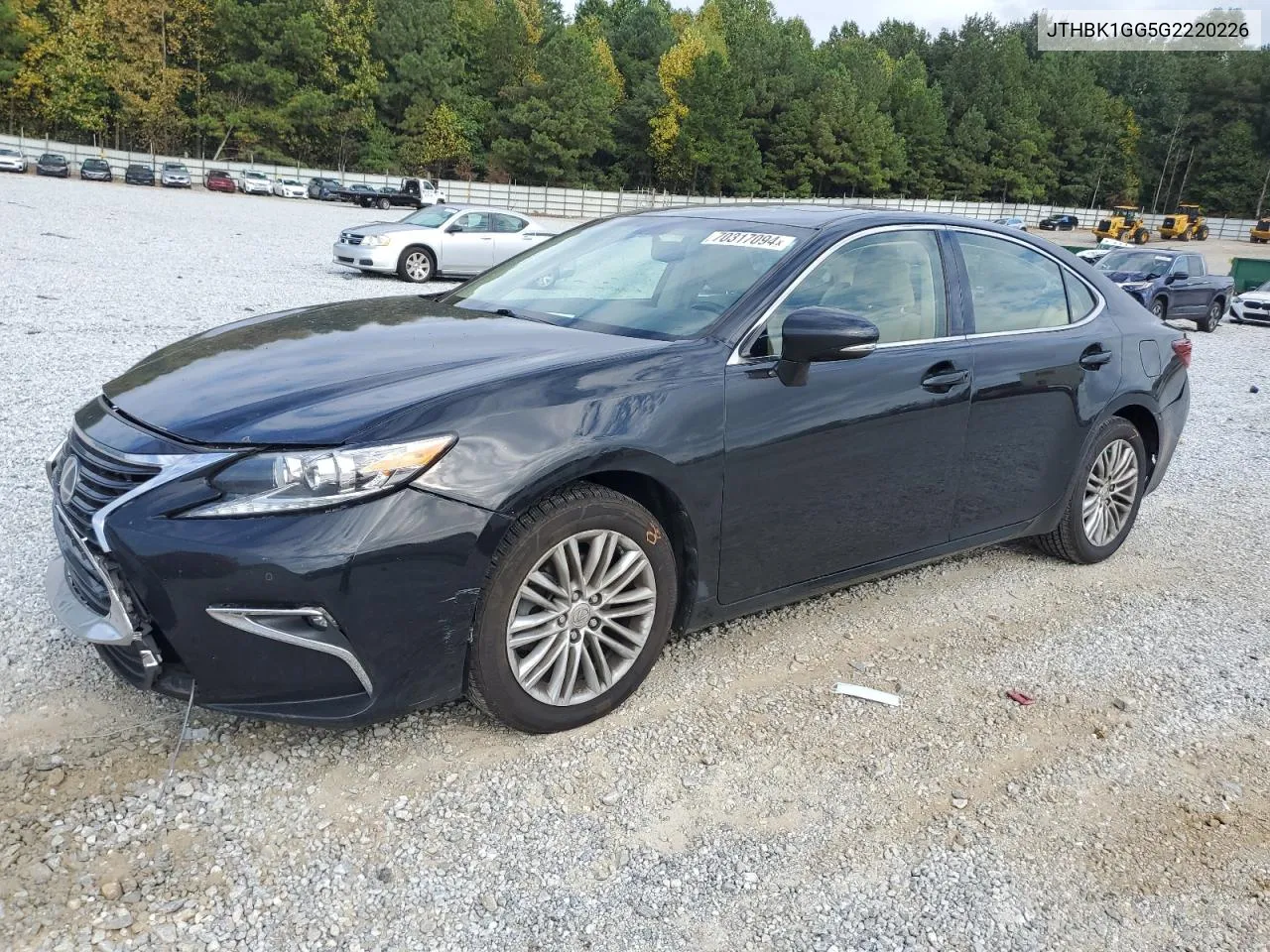 JTHBK1GG5G2220226 2016 Lexus Es 350