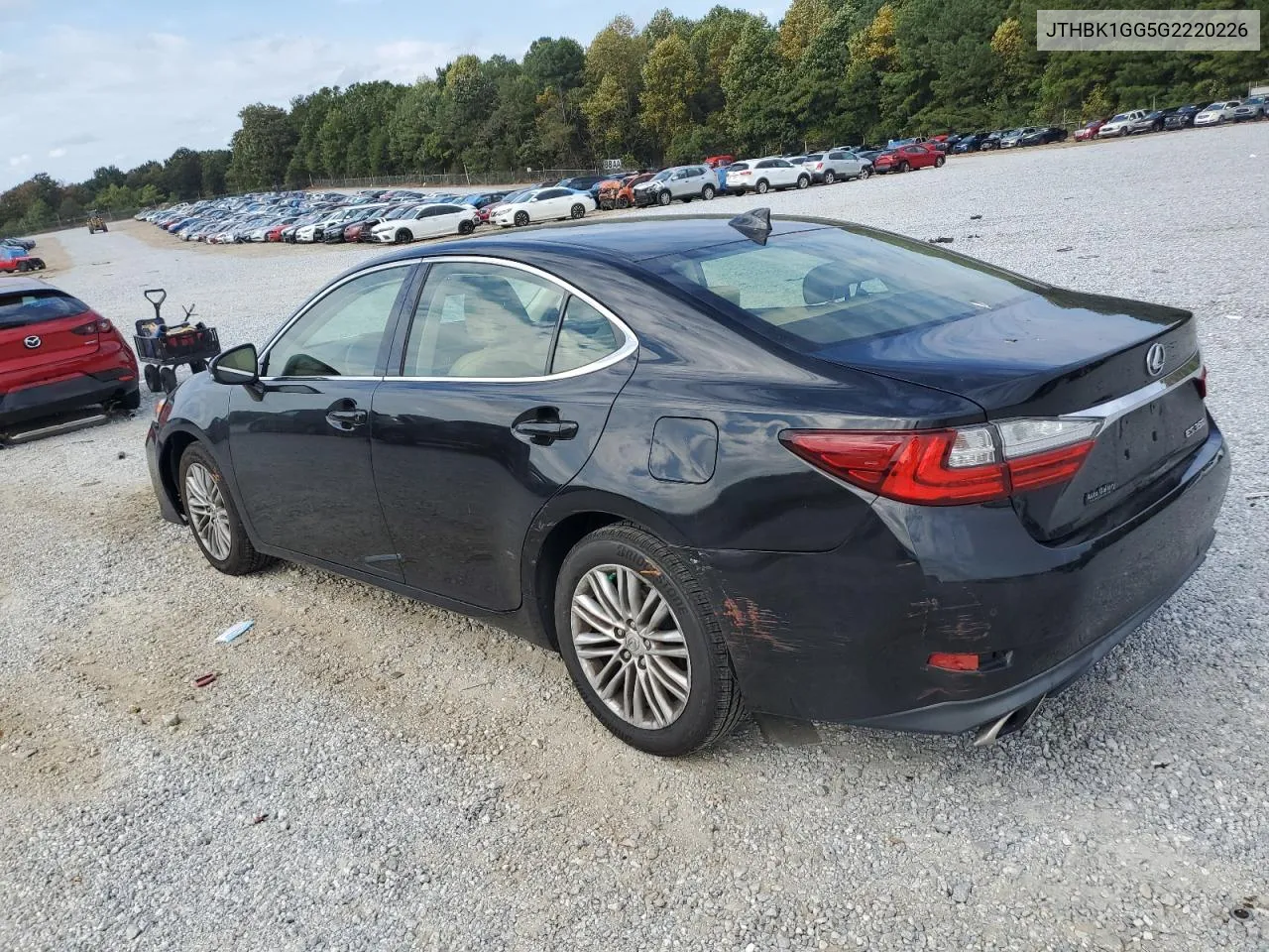 JTHBK1GG5G2220226 2016 Lexus Es 350