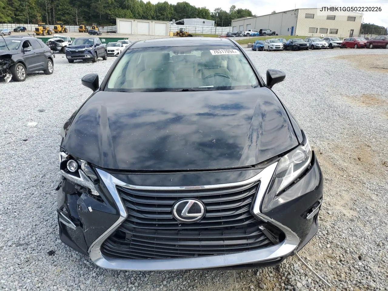 JTHBK1GG5G2220226 2016 Lexus Es 350