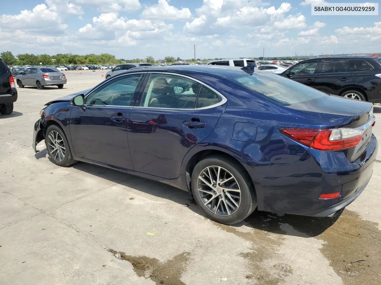 2016 Lexus Es 350 VIN: 58ABK1GG4GU029259 Lot: 70645914