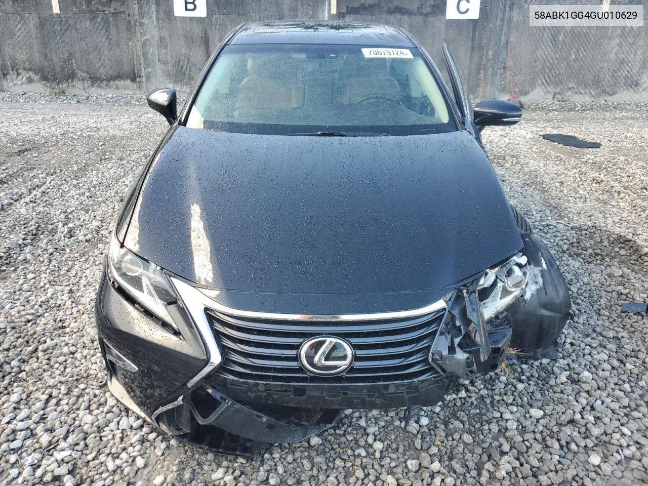 2016 Lexus Es 350 VIN: 58ABK1GG4GU010629 Lot: 70679724