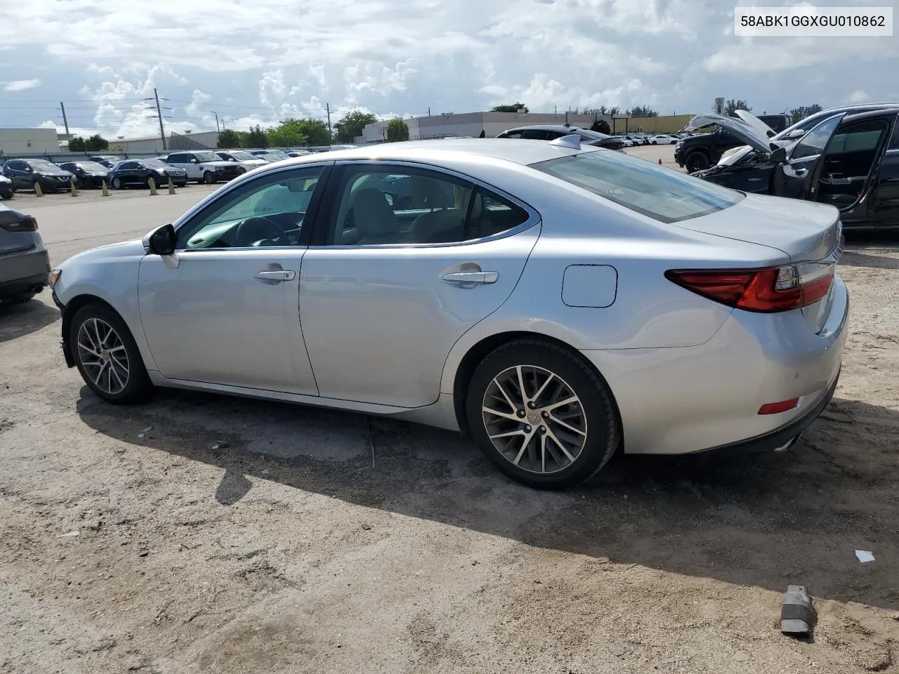 58ABK1GGXGU010862 2016 Lexus Es 350