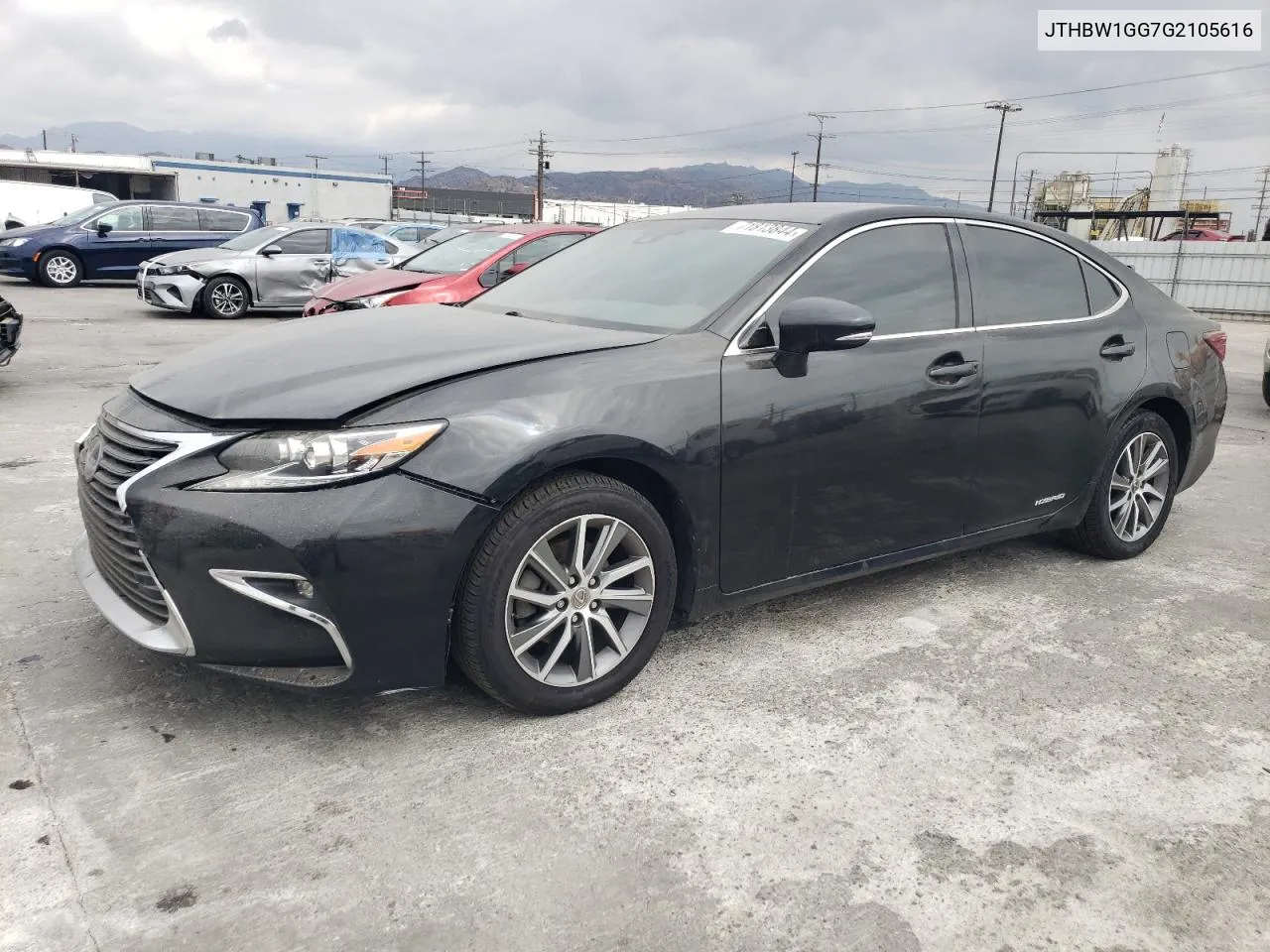 2016 Lexus Es 300H VIN: JTHBW1GG7G2105616 Lot: 71813844