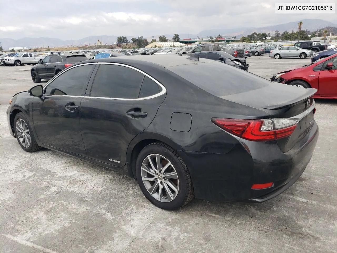 2016 Lexus Es 300H VIN: JTHBW1GG7G2105616 Lot: 71813844