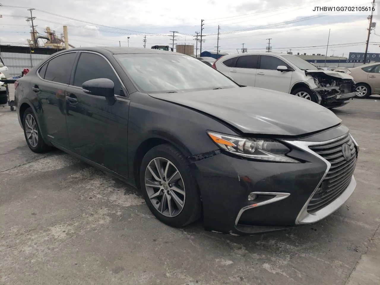 2016 Lexus Es 300H VIN: JTHBW1GG7G2105616 Lot: 71813844