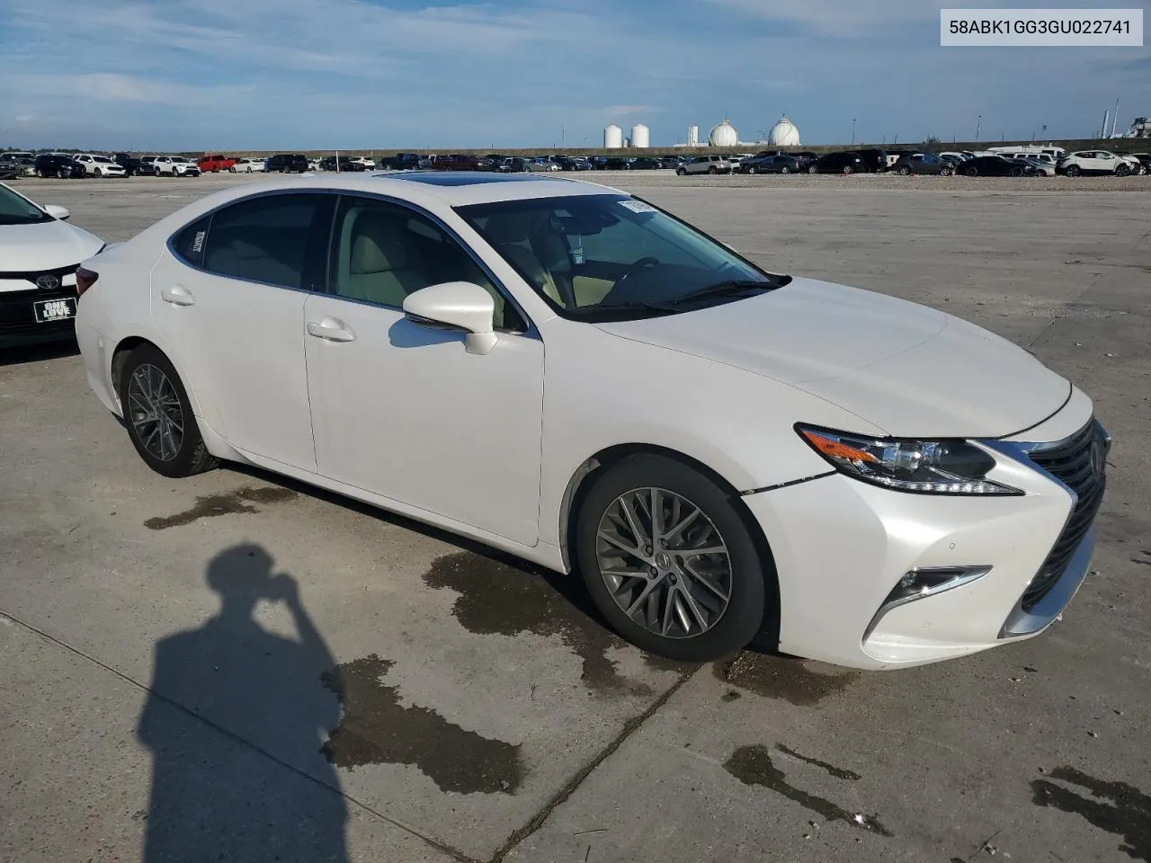 58ABK1GG3GU022741 2016 Lexus Es 350