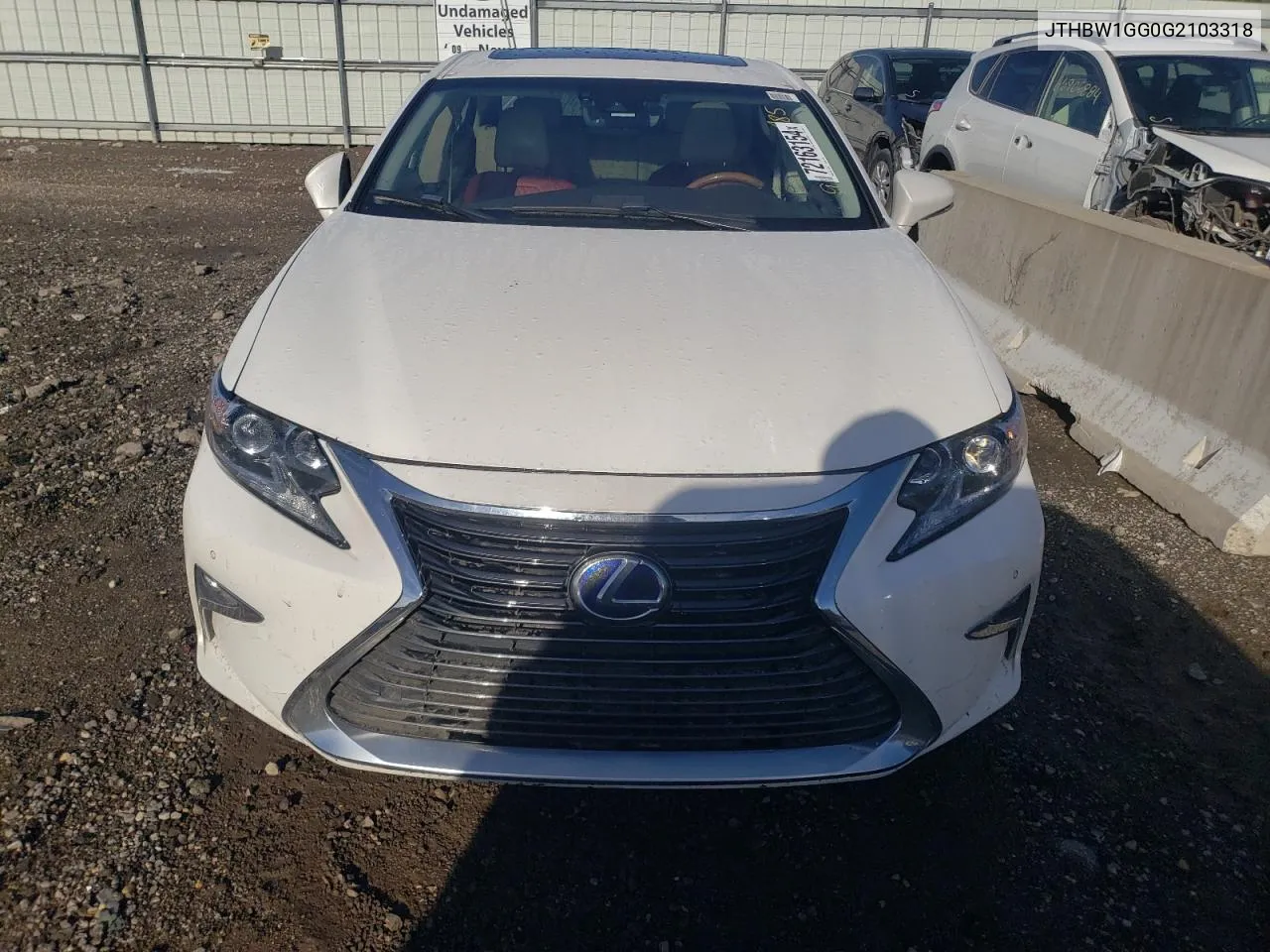 JTHBW1GG0G2103318 2016 Lexus Es 300H