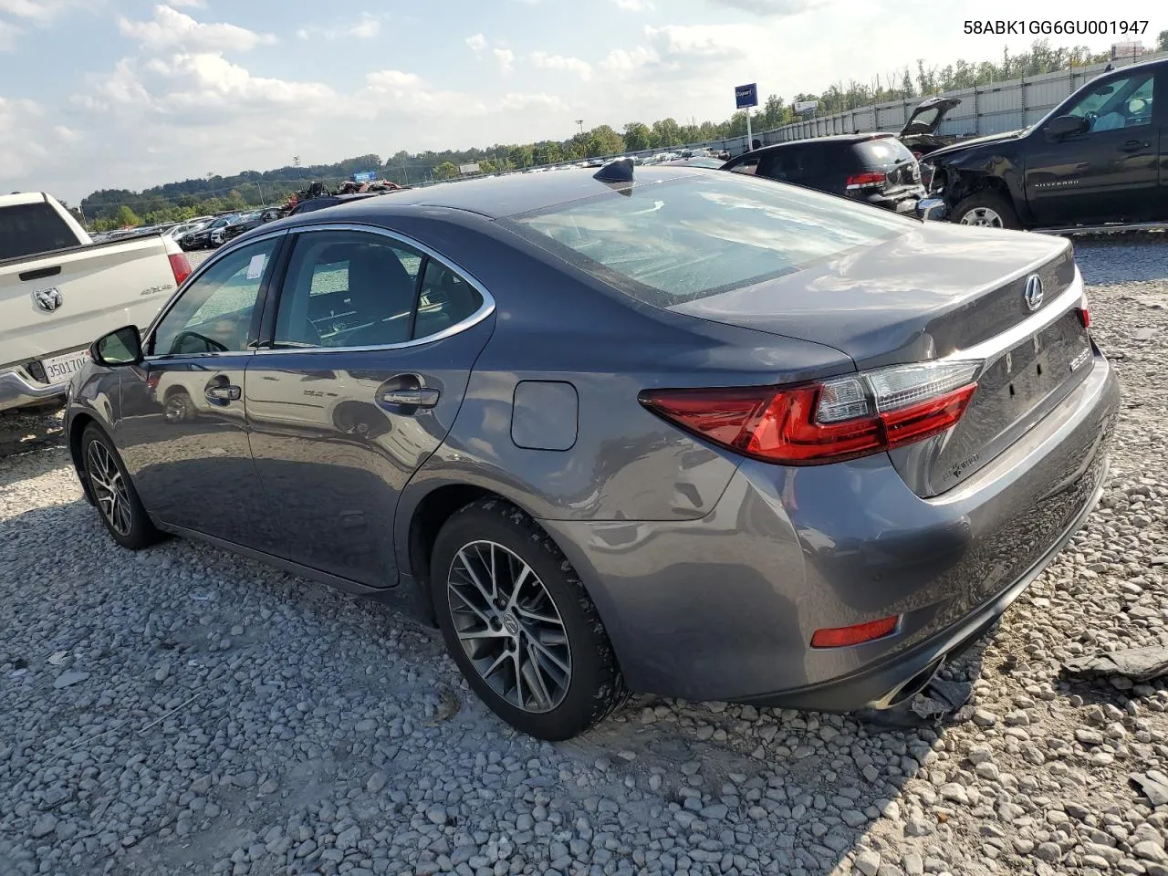 2016 Lexus Es 350 VIN: 58ABK1GG6GU001947 Lot: 72325464