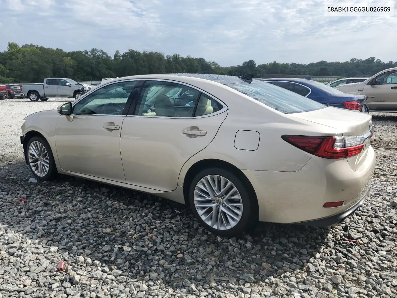 2016 Lexus Es 350 VIN: 58ABK1GG6GU026959 Lot: 72629984