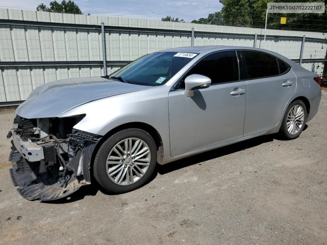 JTHBK1GG7G2222107 2016 Lexus Es 350