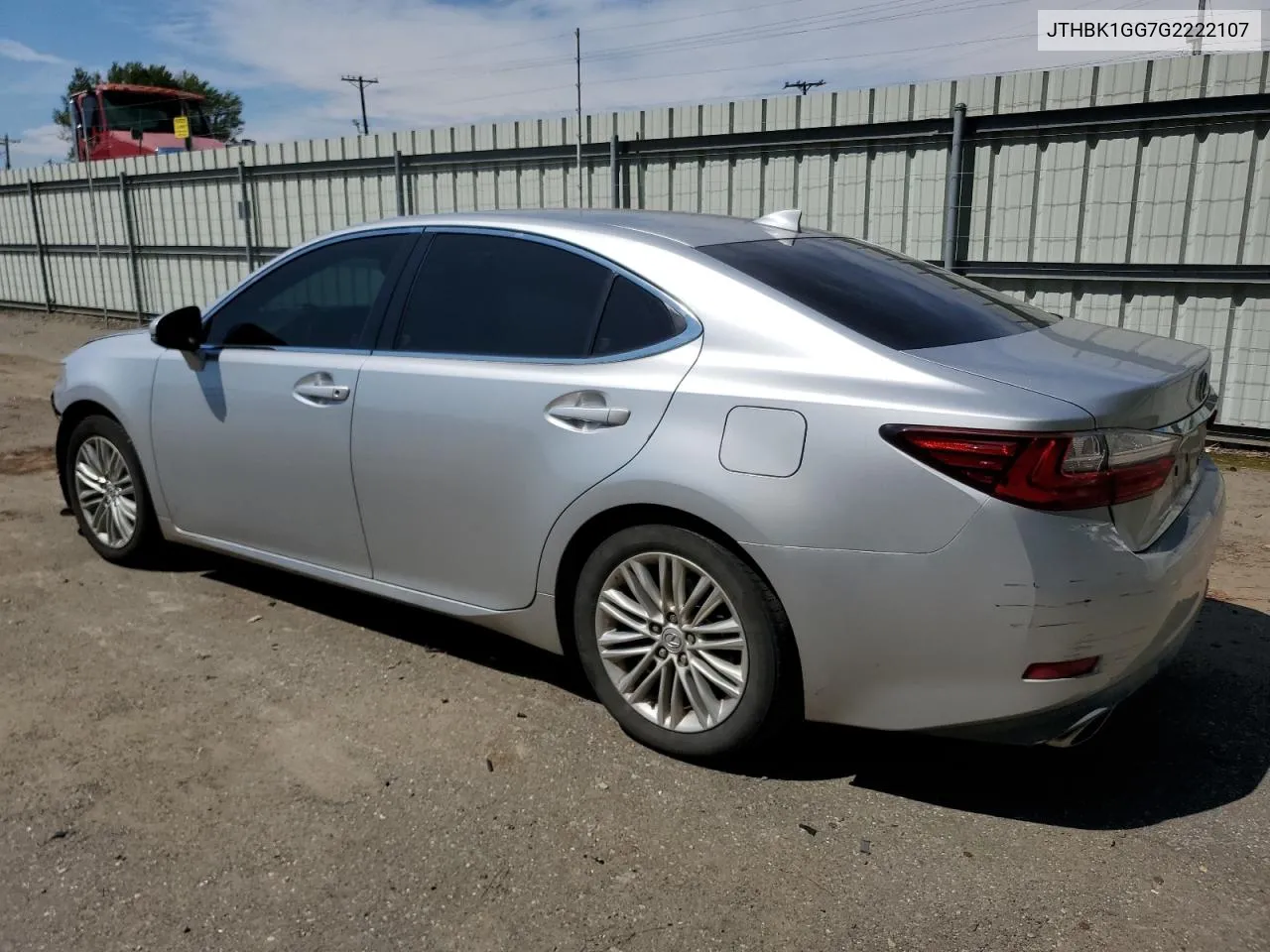 2016 Lexus Es 350 VIN: JTHBK1GG7G2222107 Lot: 72713634