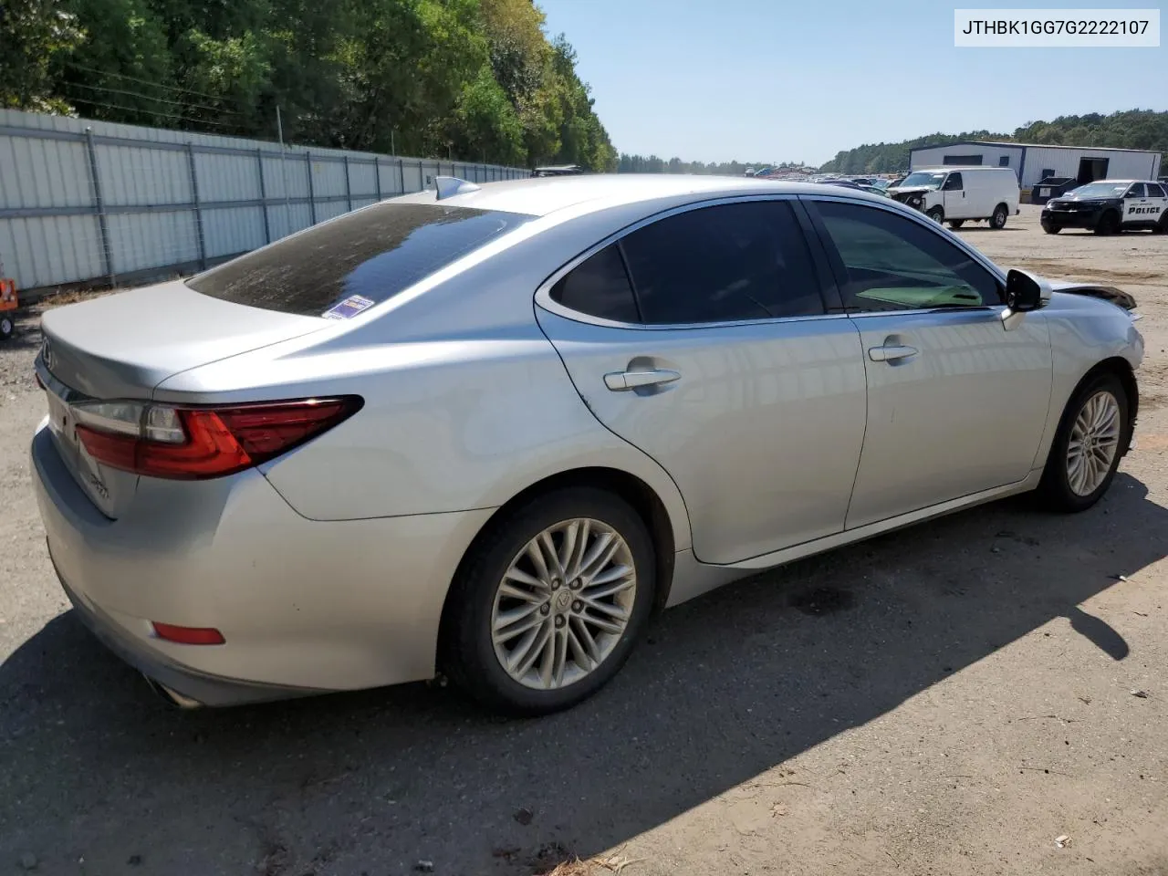 2016 Lexus Es 350 VIN: JTHBK1GG7G2222107 Lot: 72713634