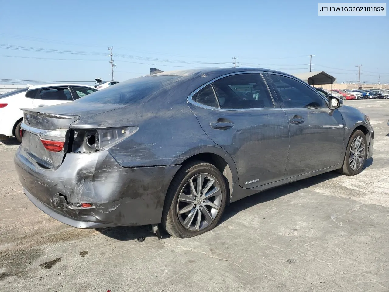 2016 Lexus Es 300H VIN: JTHBW1GG2G2101859 Lot: 72793584