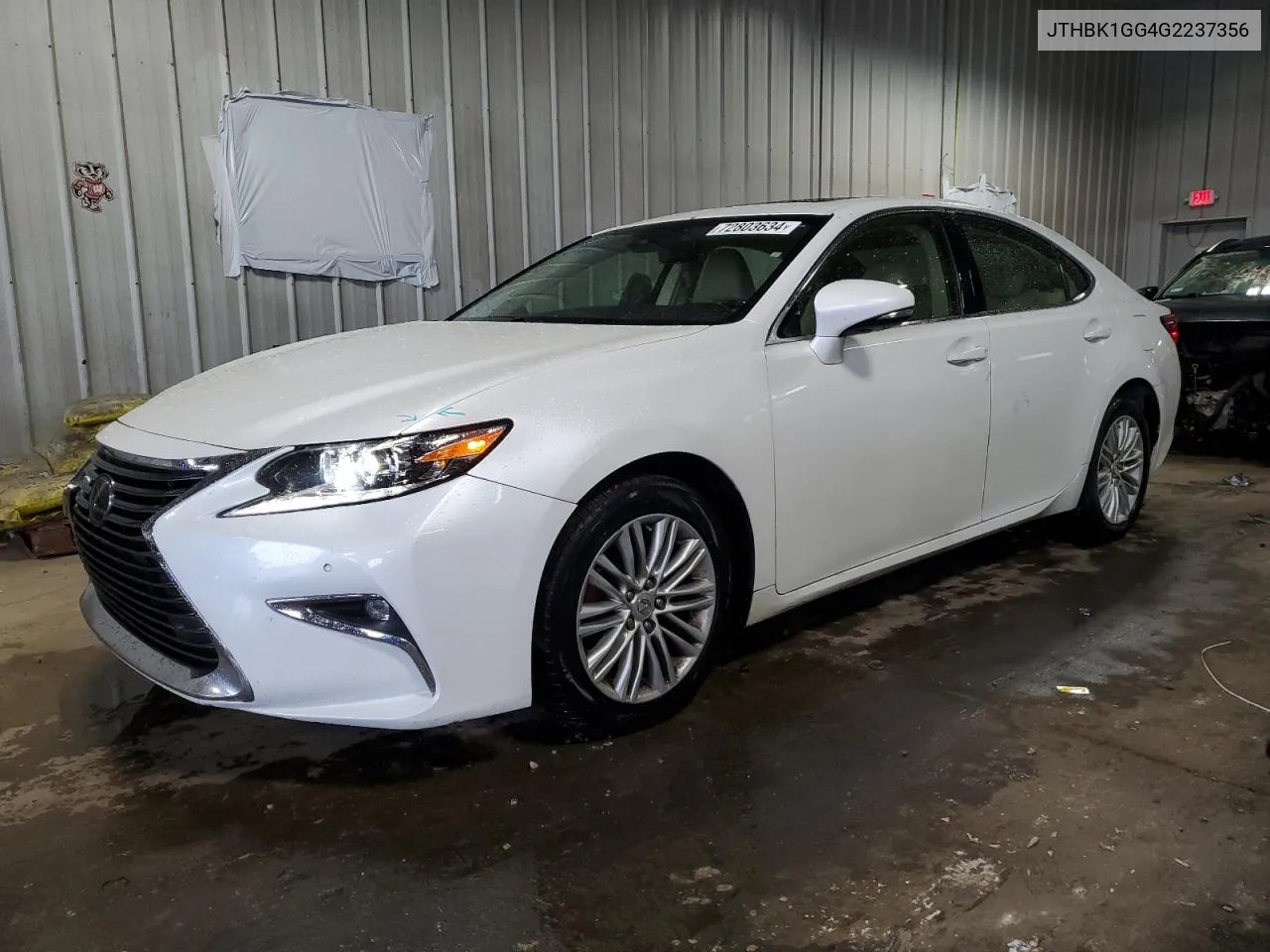 2016 Lexus Es 350 VIN: JTHBK1GG4G2237356 Lot: 72803634