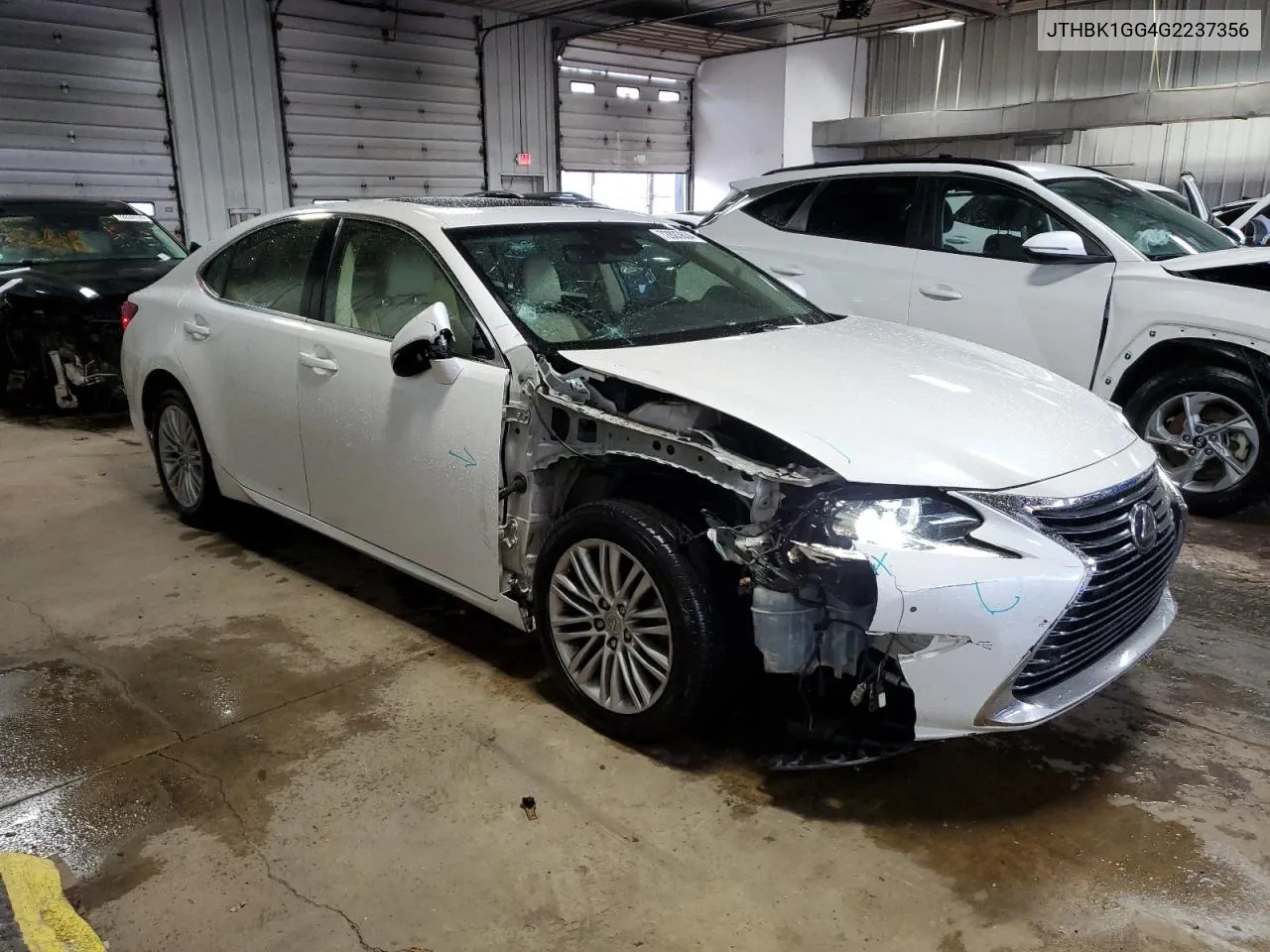 JTHBK1GG4G2237356 2016 Lexus Es 350