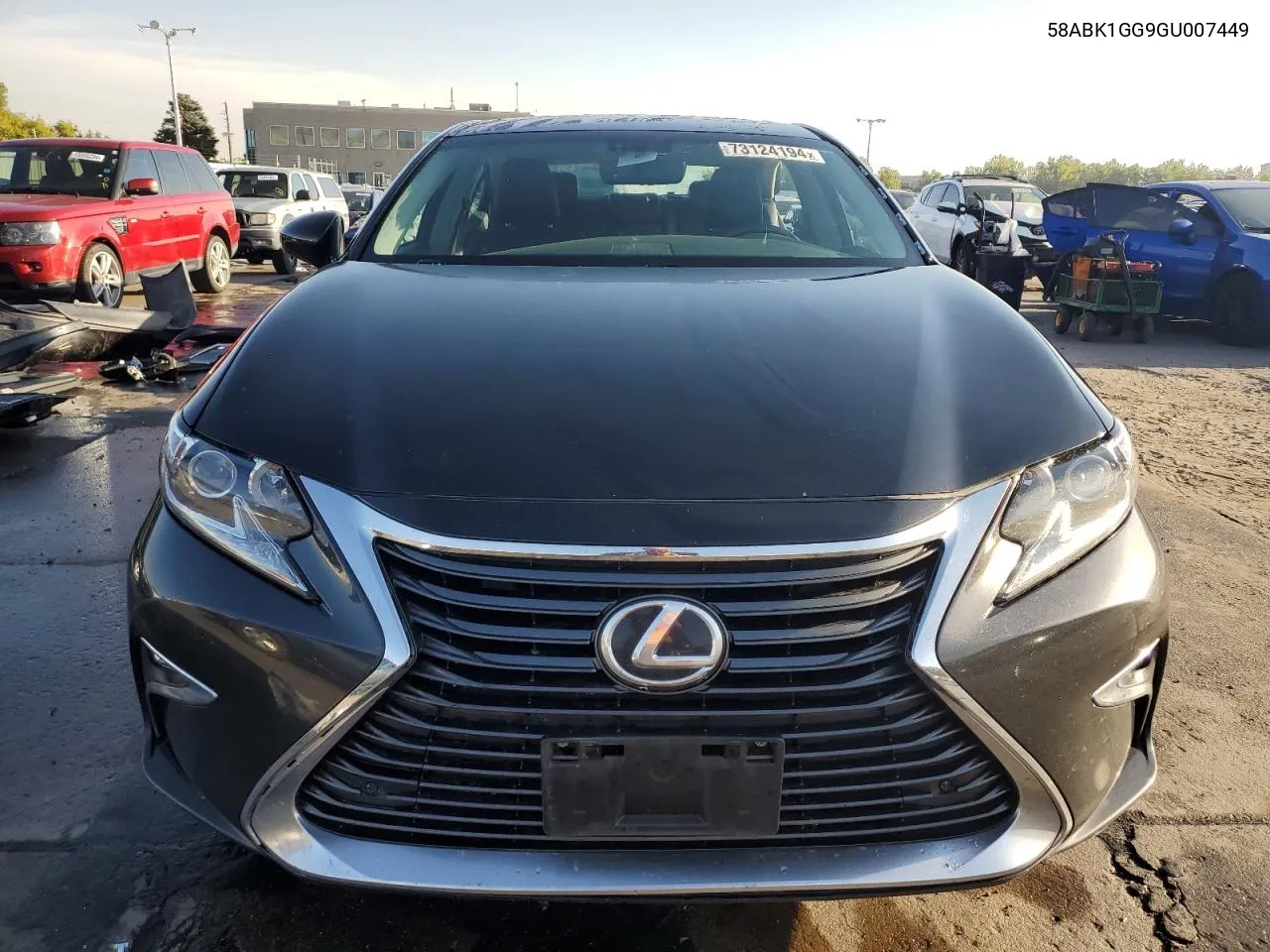 58ABK1GG9GU007449 2016 Lexus Es 350