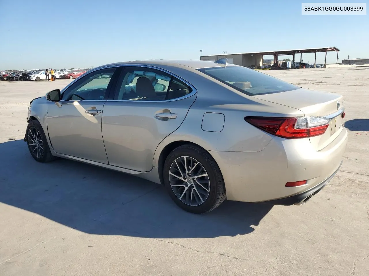 2016 Lexus Es 350 VIN: 58ABK1GG0GU003399 Lot: 73464104