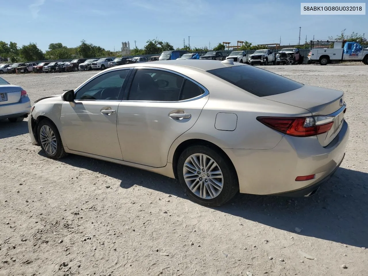 58ABK1GG8GU032018 2016 Lexus Es 350